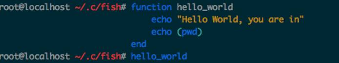 Fish Scripting Using Functions Fish Scripting Using Functions