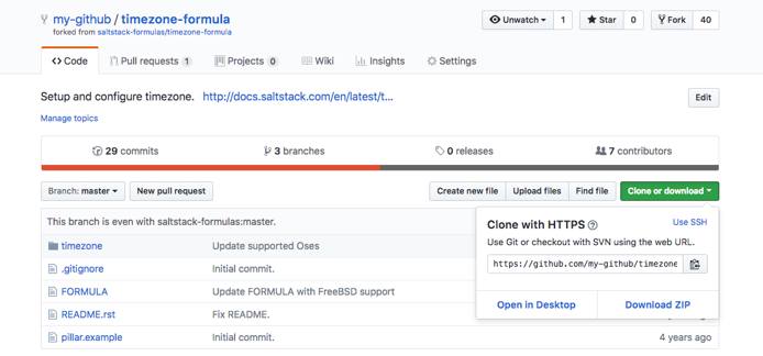 Fork SaltStack timezone formula Fork SaltStack timezone formula