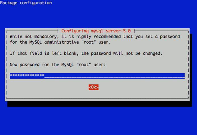 Setting the MySQL root password in Ubuntu Jaunty. Setting the MySQL root password in Ubuntu Jaunty.